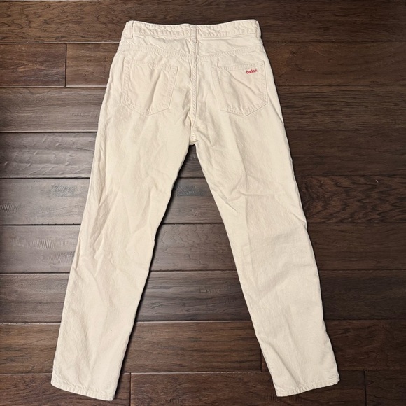 ba&sh Ruth Off White Straight Leg Jeans - Women’s 6 - Picture 6 of 14